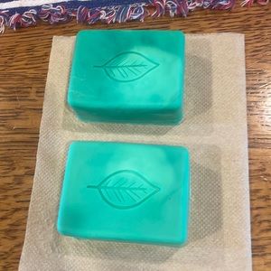 Set of 2 Mistletoe scented soaps